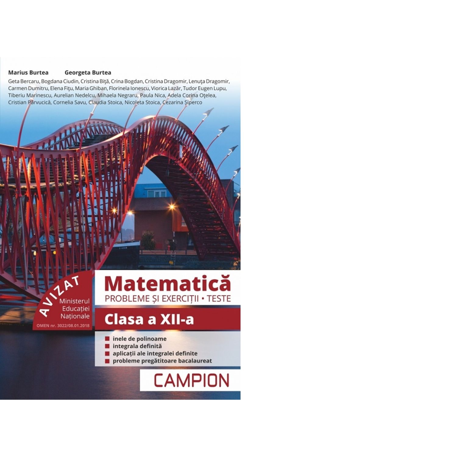 Matematica. Probleme si exercitii, teste. Clasa a XII-a (avizat MEN 2018) fotografia produsului