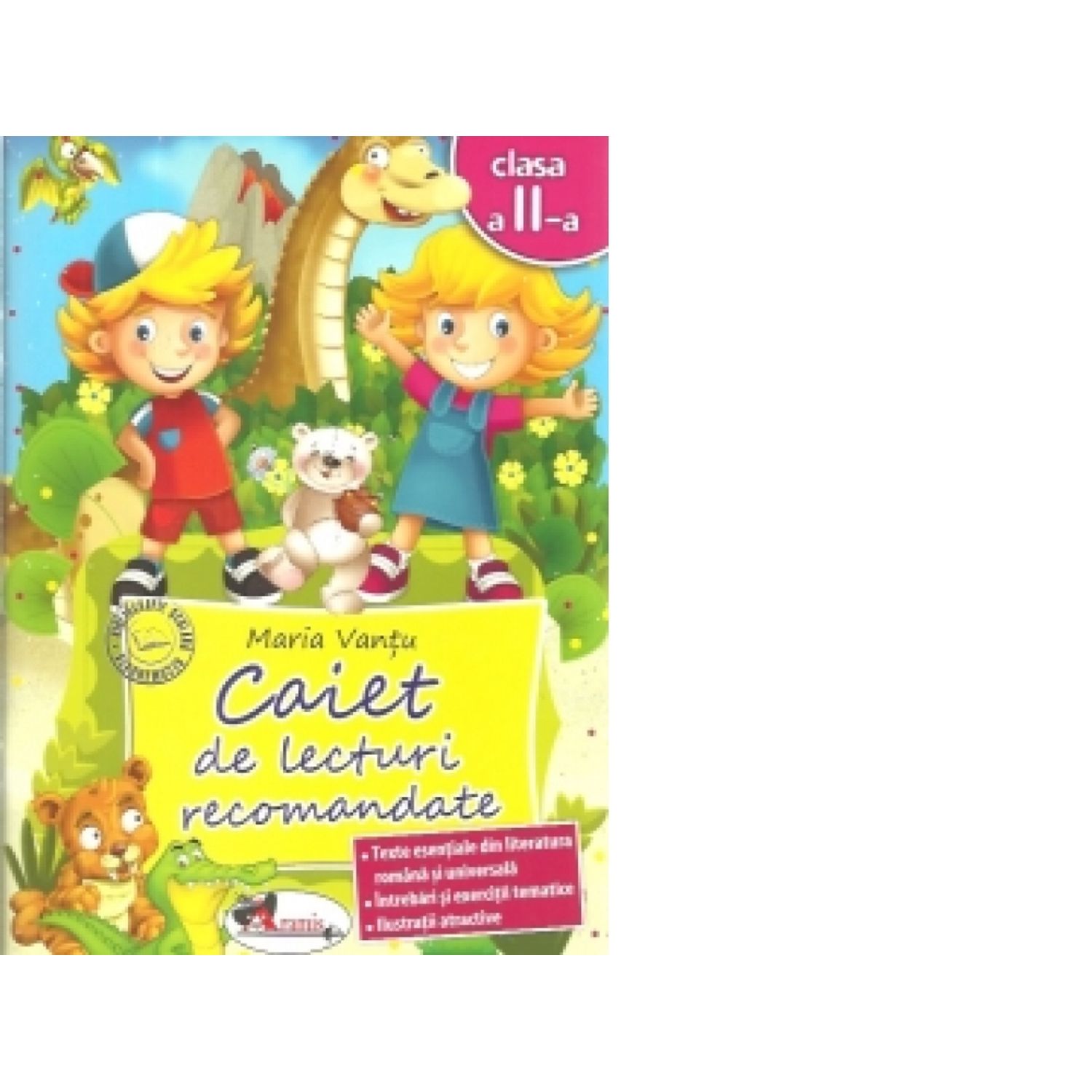 Caiet de lecturi recomandate. Clasa a II-a fotografia produsului