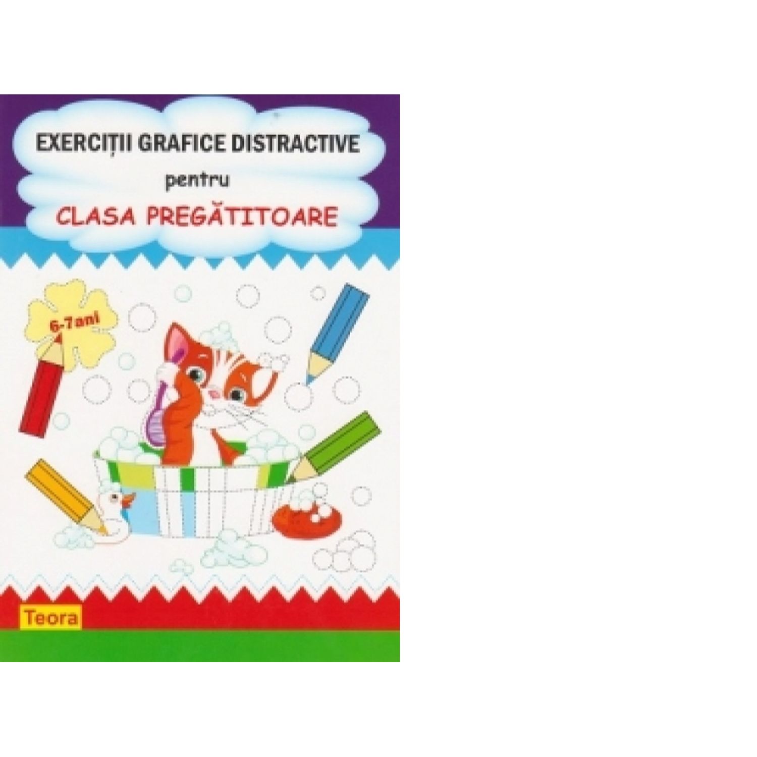 Exercitii grafice distractive pentru clasa pregatitoare fotografia produsului