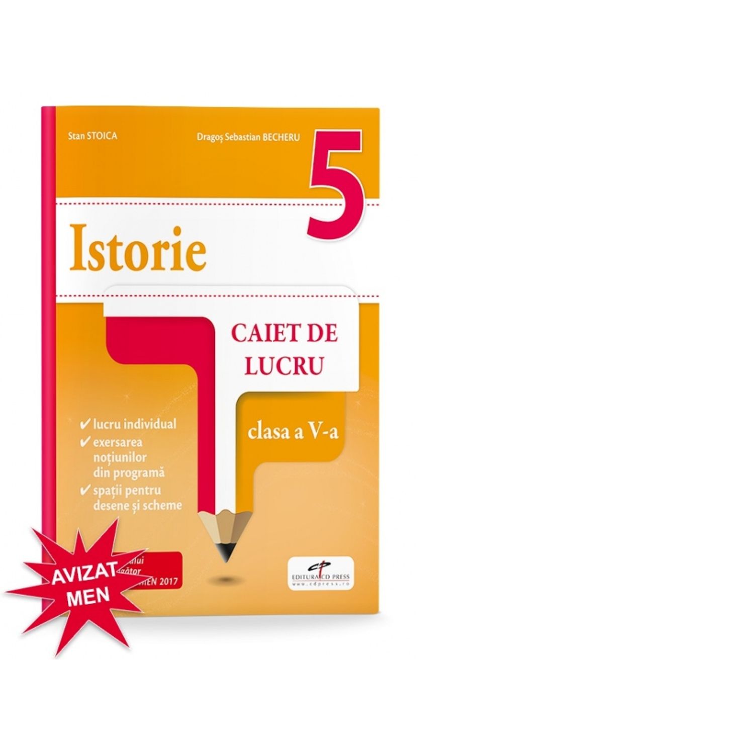 Istorie. Caiet de lucru. Clasa a V-a fotografia produsului