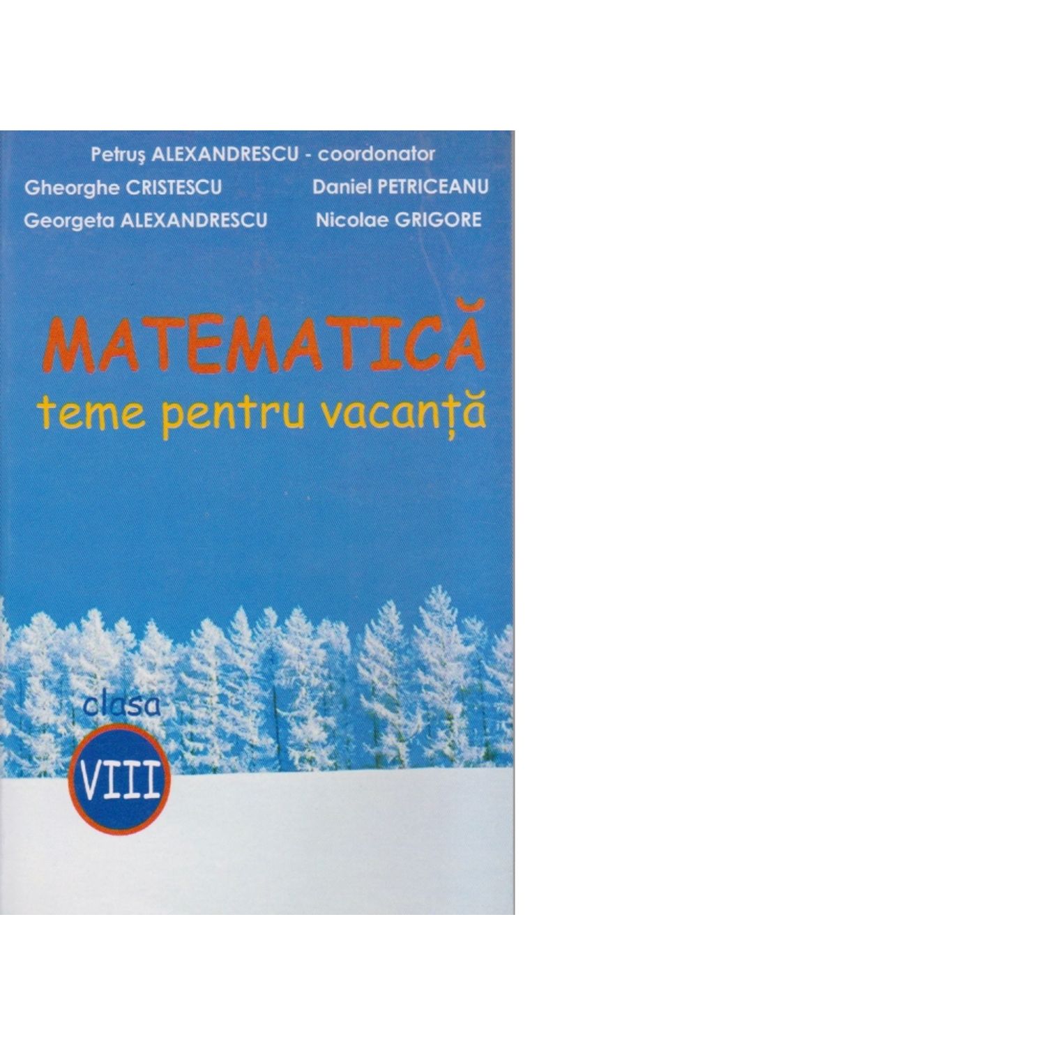 Matematica clasa a VIII-a, partea I fotografia produsului