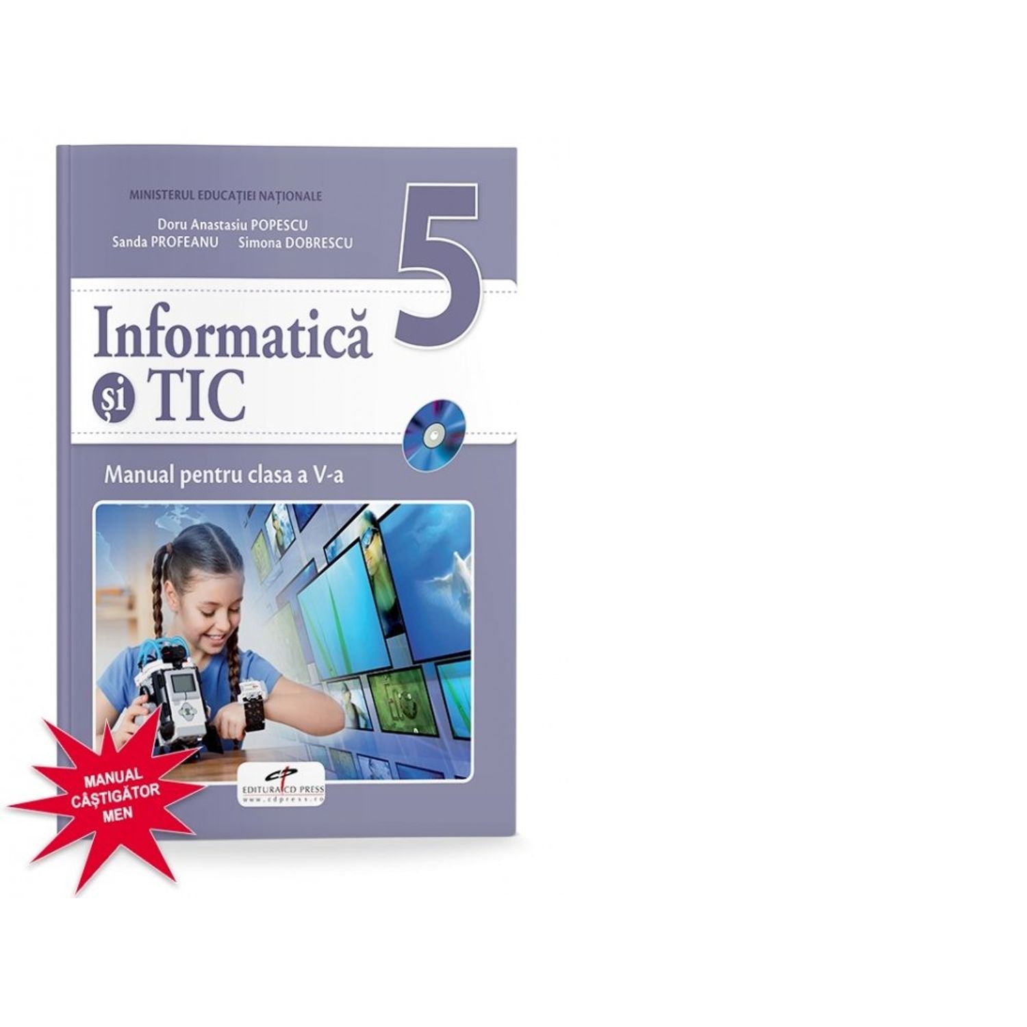 Informatica si TIC. Manual pentru clasa a V-a,370442 fotografia produsului