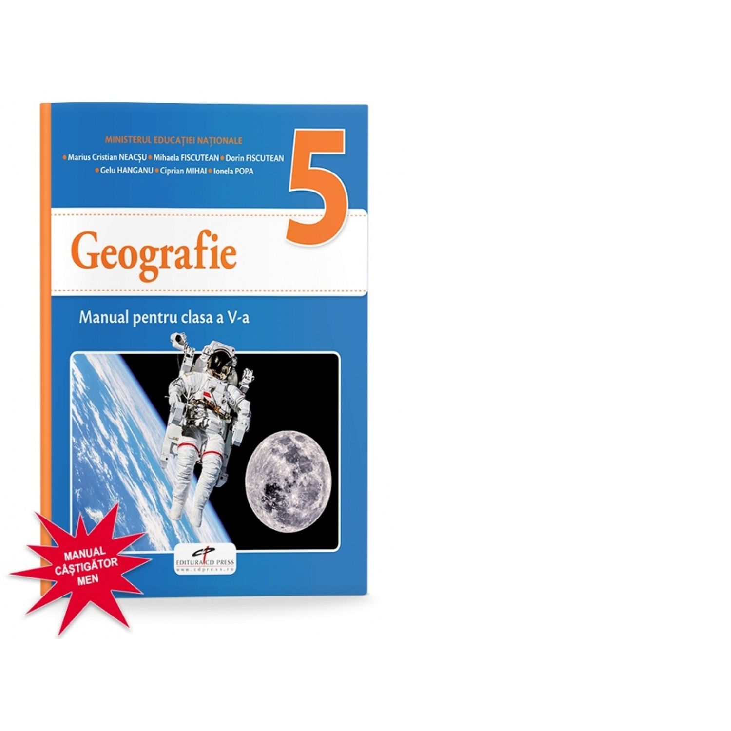 Geografie. Manual pentru clasa a V-a fotografia produsului