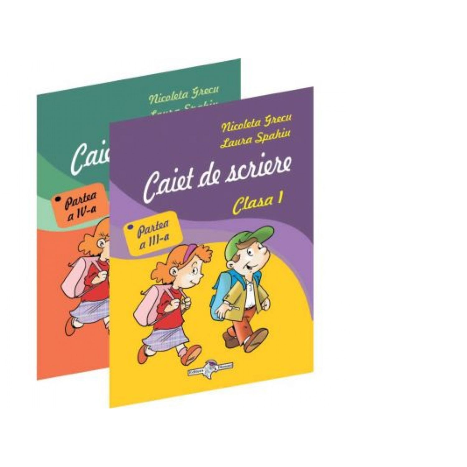 Caiet de scriere Clasa I. Partea a III-a + Partea a IV-a fotografia produsului