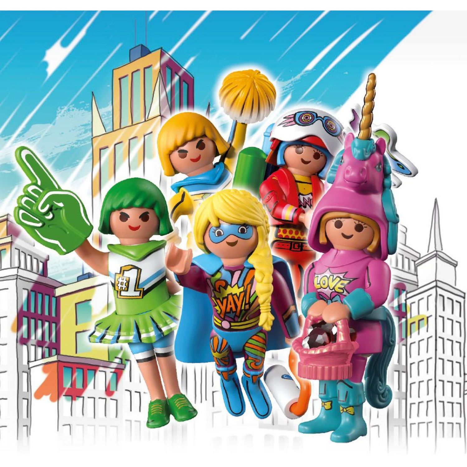 Playmobil - Lumea Comica - Pachet Surpriza fotografia produsului