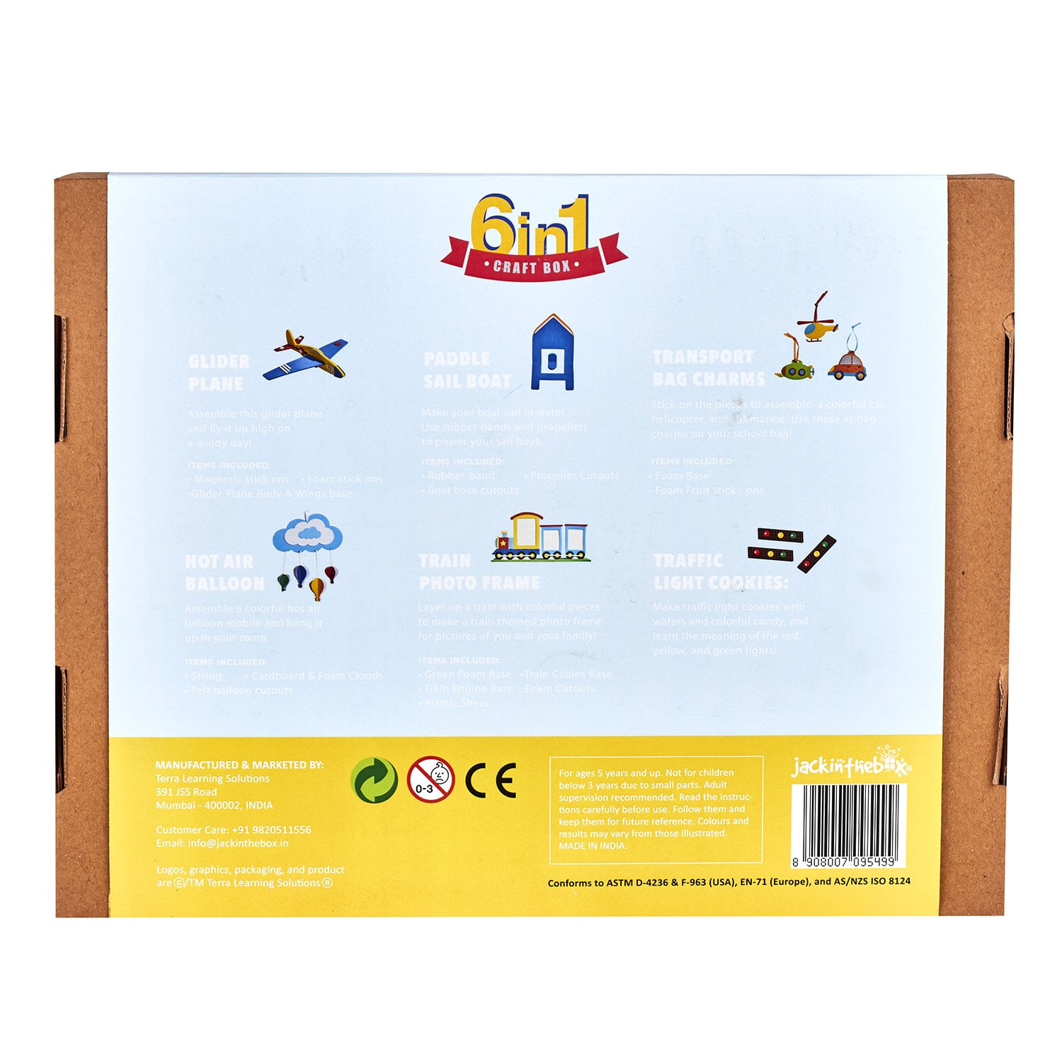 Kit Creatie JackInTheBox 6-in-1 Diferite Vehicule, 5 ani+ fotografia produsului View 2 L