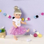 Dolly Moda - Tricou Si Fusta Tutu 43 Cm fotografia produsului