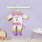 Dolly Moda - Salopeta Unicorn 36 Cm fotografia produsului