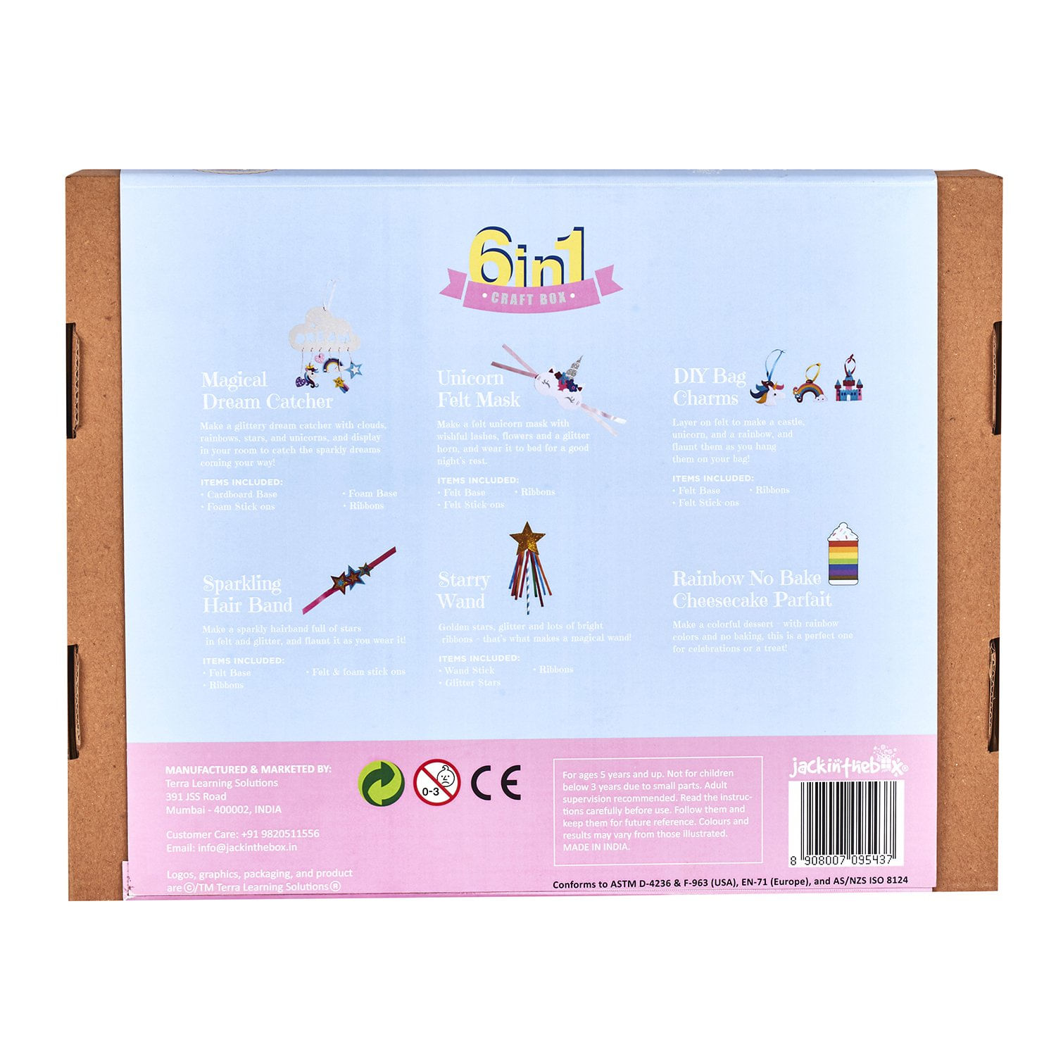 Kit Creatie JackInTheBox 6-in-1 Lumea Magica, 5 ani+ fotografia produsului View 2 L