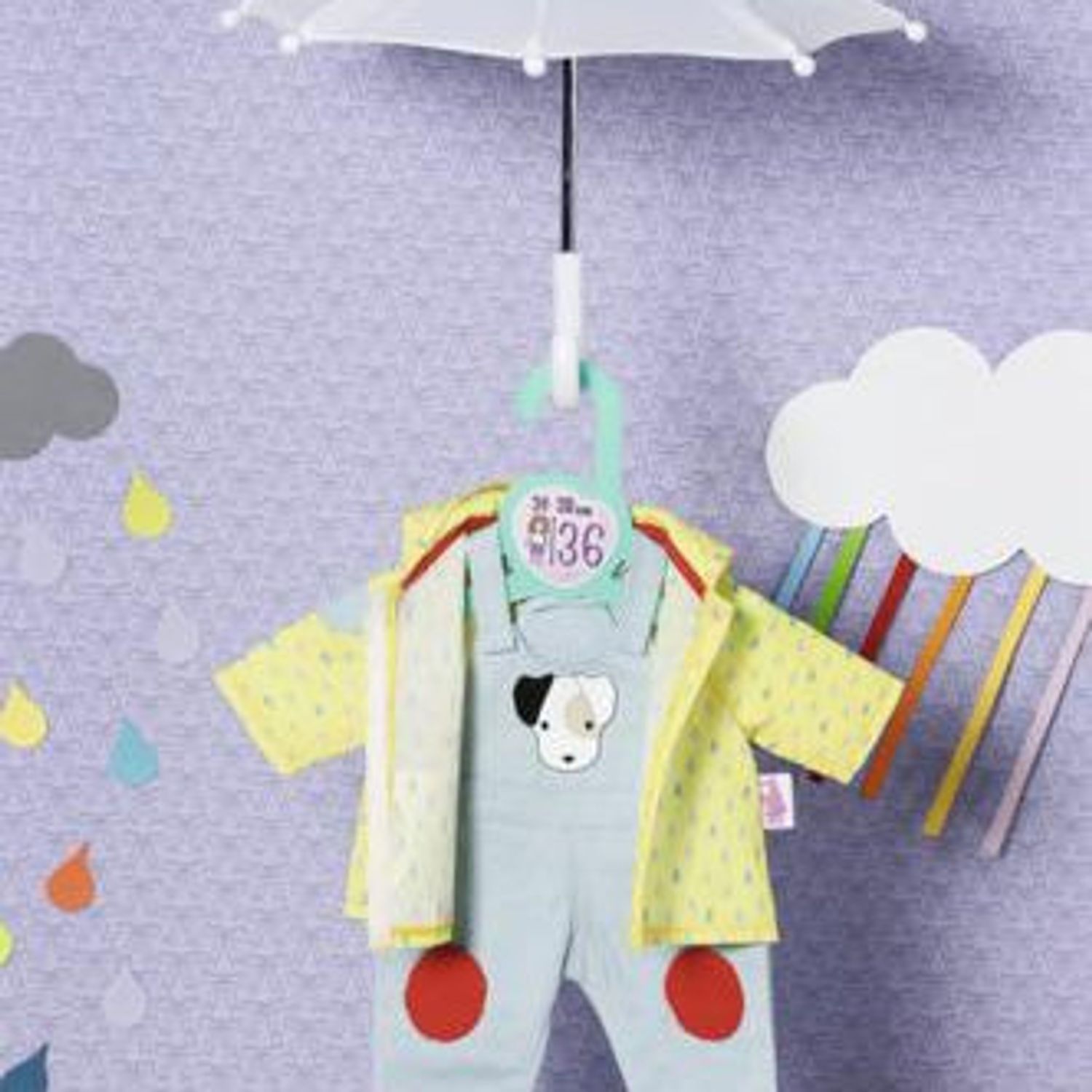 Dolly Moda - Hainute Pentru Ploaie 36 Cm fotografia produsului
