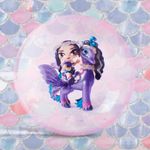 Pixie Creatura Fantastica Papusica Cu Calut De Mare fotografia produsului View 7 S