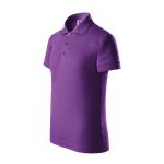 Set 3 tricouri polo de copii, Malfini, Kid Classy, Violet, 146 cm fotografia produsului View 8 S