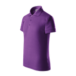 Set 3 tricouri polo de copii, Malfini, Kid Classy, Violet, 146 cm fotografia produsului View 5 S