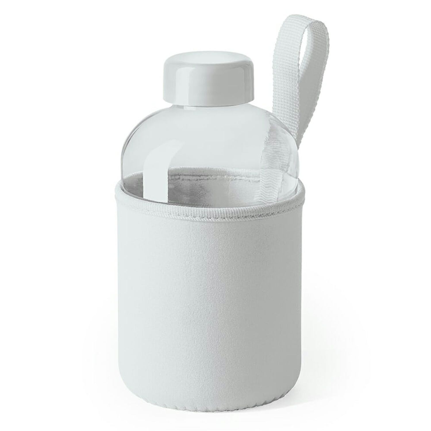 Bidon sticla cu husa sublimabila Kaster, alb, Createur, 620 ml fotografia produsului