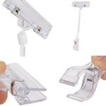 Suport plastic cu brat meniuri restaurant, transparent, 21cm fotografia produsului View 2 S