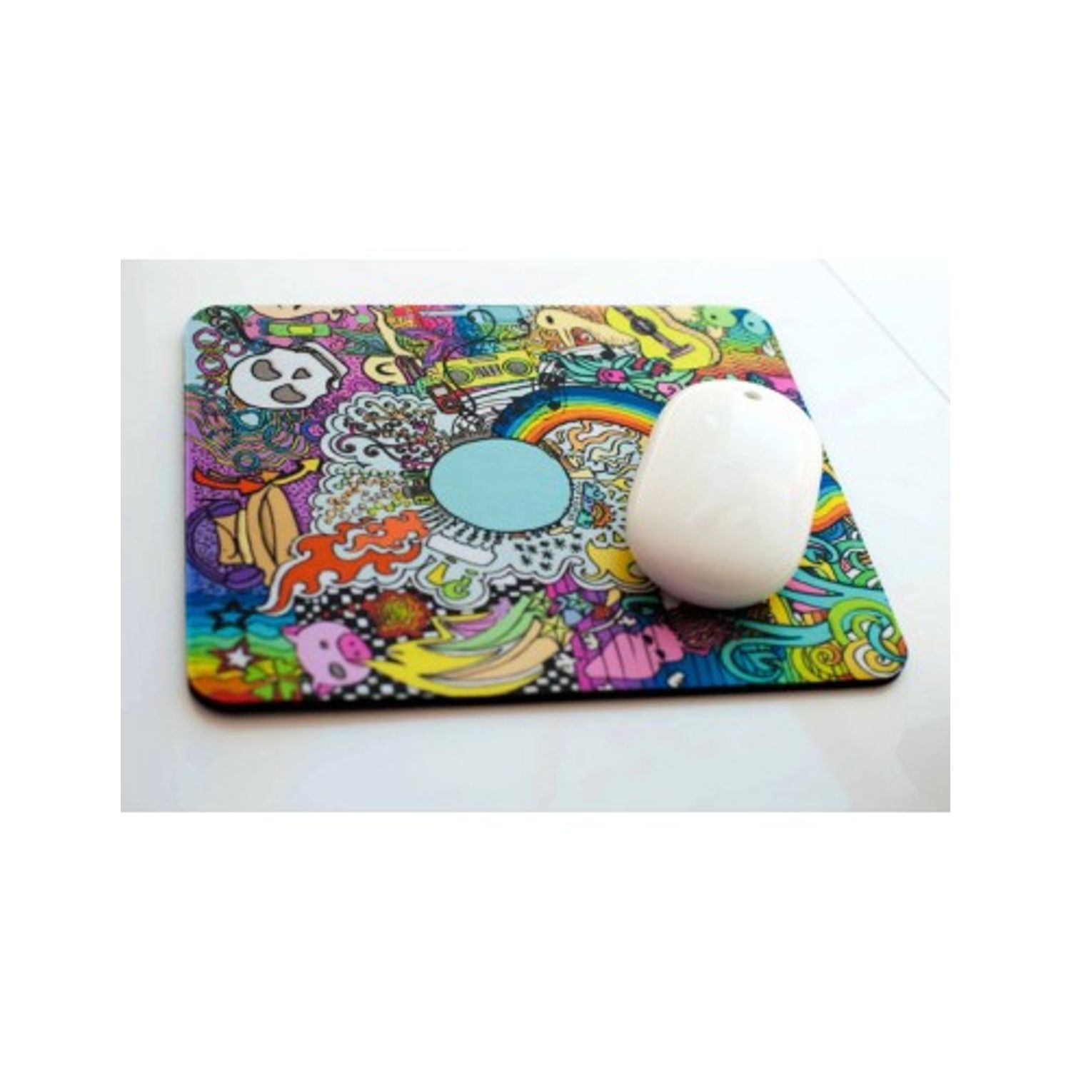 Mousepad dreptunghi sublimabil, Alb, Createur, 18x22 cm fotografia produsului View 2 L
