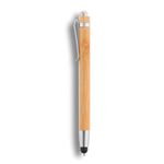 Pix bambus cu stylus pentru touchscreen, Createur, maro, 14cm fotografia produsului