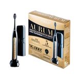Periuta de dinti electrica VITAMMY Aurum, 96000 vibratii/min, 5 moduri de periaj, incarcare wireless, Negru/Auriu fotografia produsului