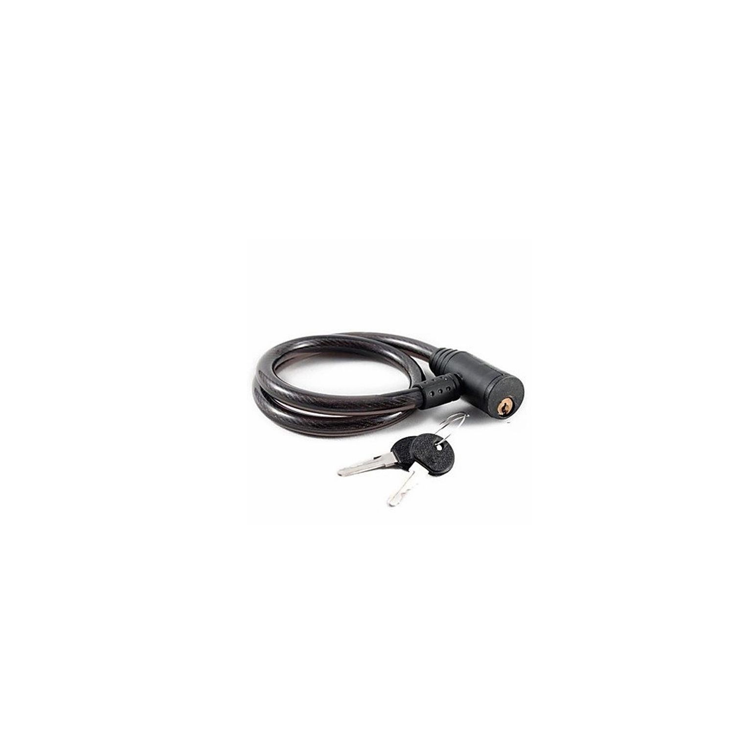 Antifurt bicicleta cu cheie, 9mm x 5mm x 120cm, tip A fotografia produsului