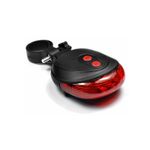 Licurici bicicleta 5 Led, 2 Raze Laser fotografia produsului