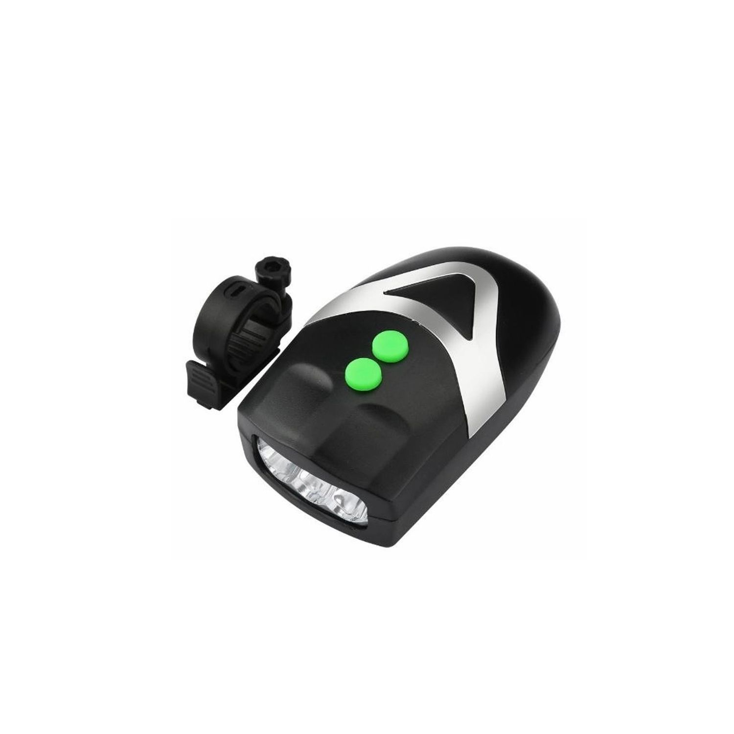 Lanterna si claxon bicicleta, 3 LED, 3 functii fotografia produsului