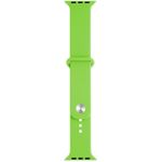 Curea compatibila Apple Watch 1/2/3/4, silicon, 38/40mm Verde fotografia produsului