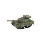 Jucarie tanc militar cu bile si telecomanda, 25 cm, verde fotografia produsului
