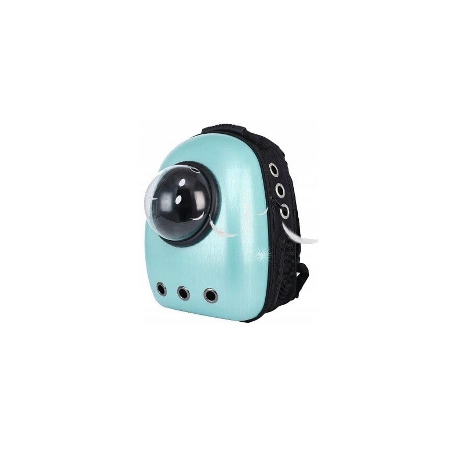 Rucsac transport animale de companie, tip capsula, impermeabil Albastru fotografia produsului