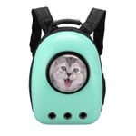 Rucsac transport animale de companie, tip capsula, impermeabil Turcoaz fotografia produsului