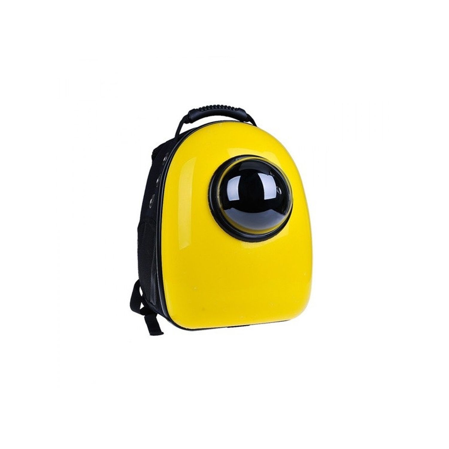 Rucsac transport animale de companie, tip capsula astronaut, Gonga Galben fotografia produsului