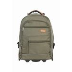 Ella Icon - Rucsac Tip Troler Atena - Verde - 49x35x23 cm fotografia produsului View 2 S