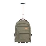 Ella Icon - Rucsac Tip Troler Atena - Verde - 49x35x23 cm fotografia produsului