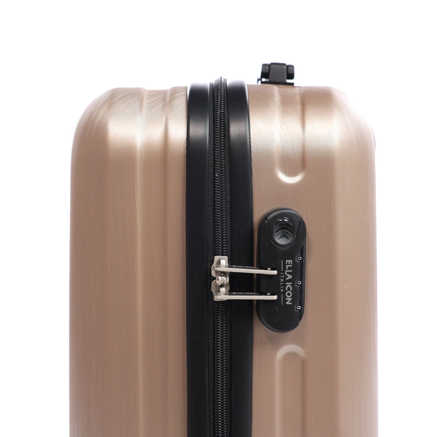 Troler Ella Icon Silk, Champagne, 55x35x21 cm fotografia produsului View 3 L