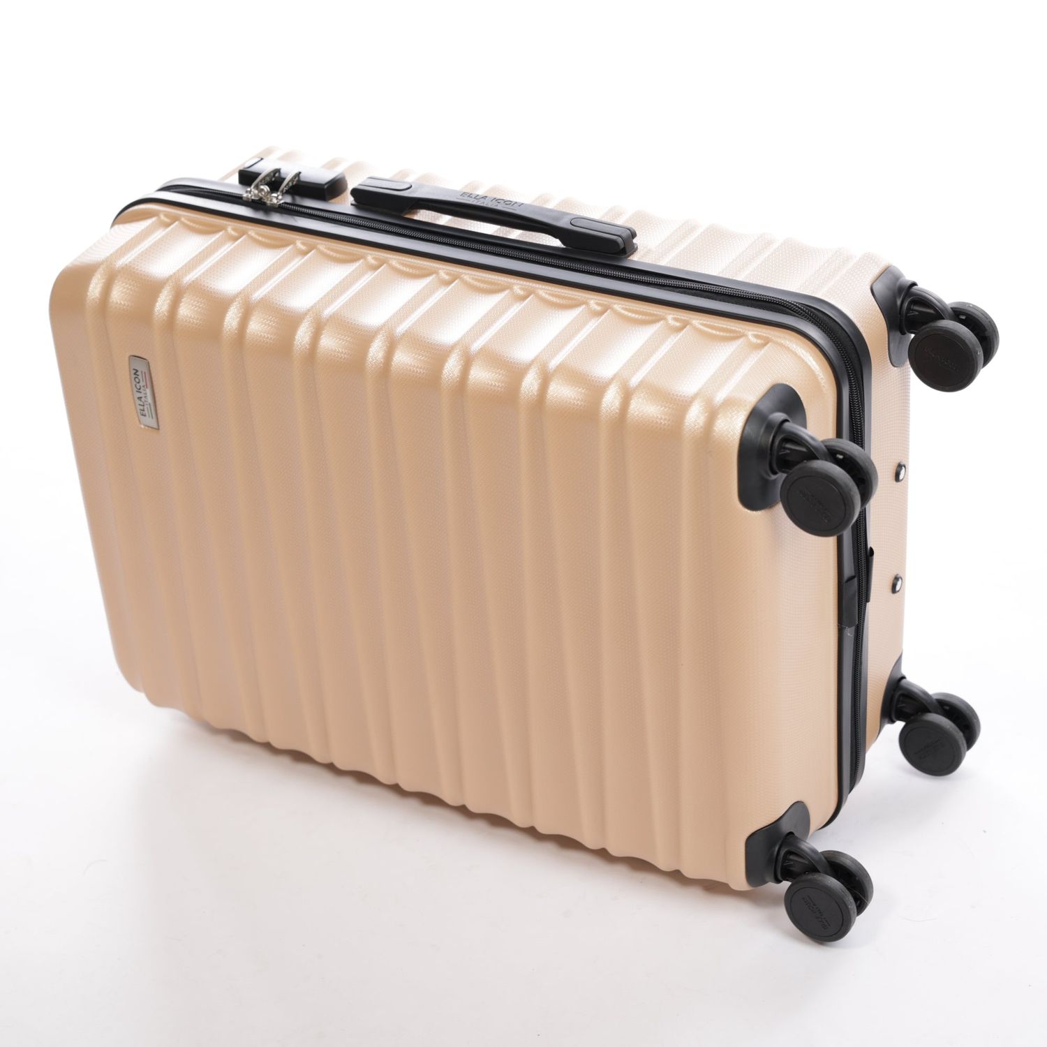 Troler Ella Icon Assign, Champagne, 65.5x43x27 cm fotografia produsului View 5 L