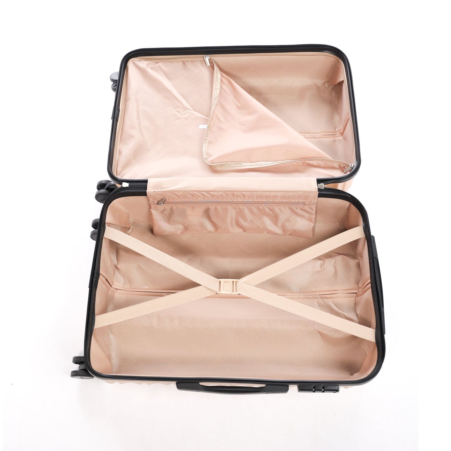 Troler Ella Icon Assign, Champagne, 65.5x43x27 cm fotografia produsului View 6 L