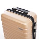 Troler Ella Icon Assign, Champagne, 65.5x43x27 cm fotografia produsului View 4 S