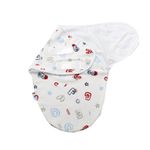Sistem Infasare Balticbebe Bumbac, Alb/Albastru, Litere - 3-6 luni fotografia produsului