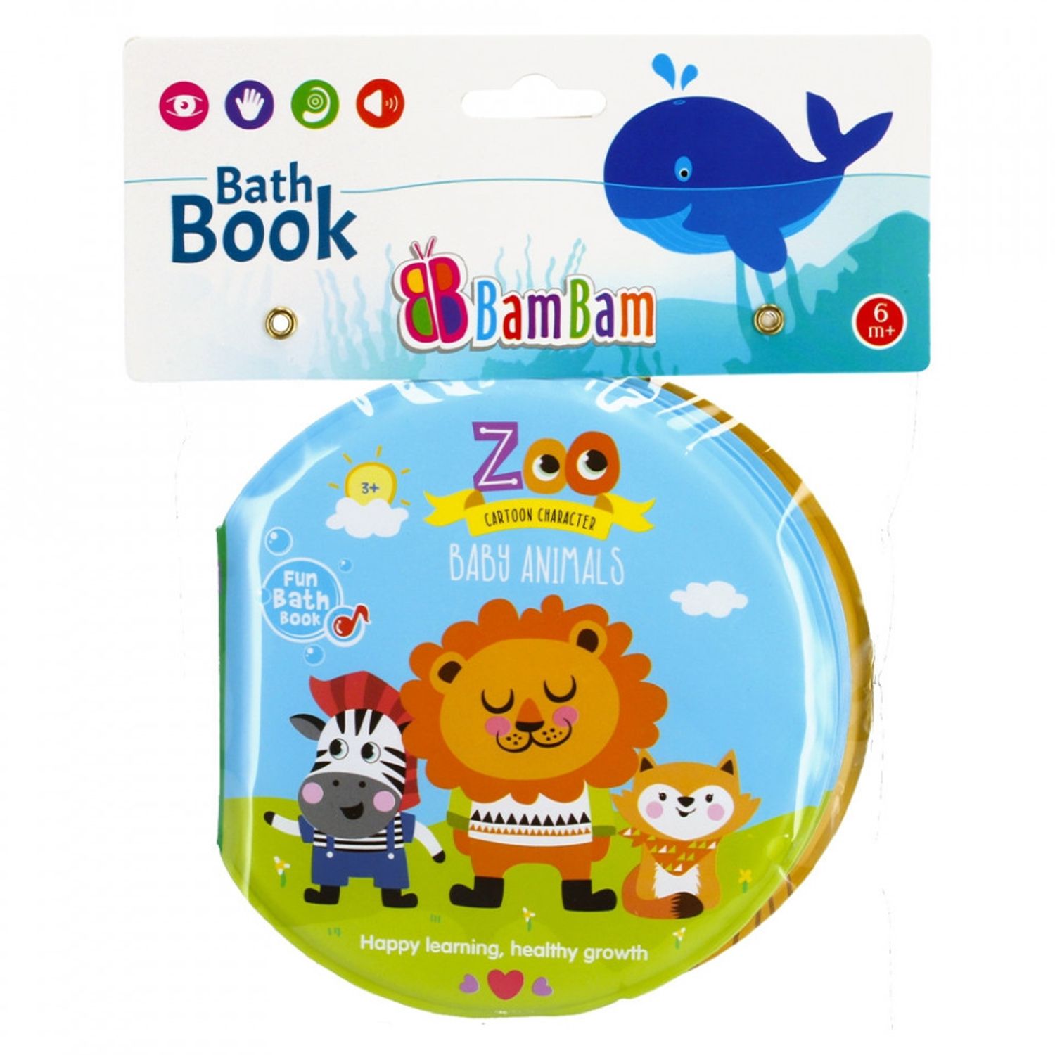Carticica de baie, Baby Animals - BAMBAM fotografia produsului