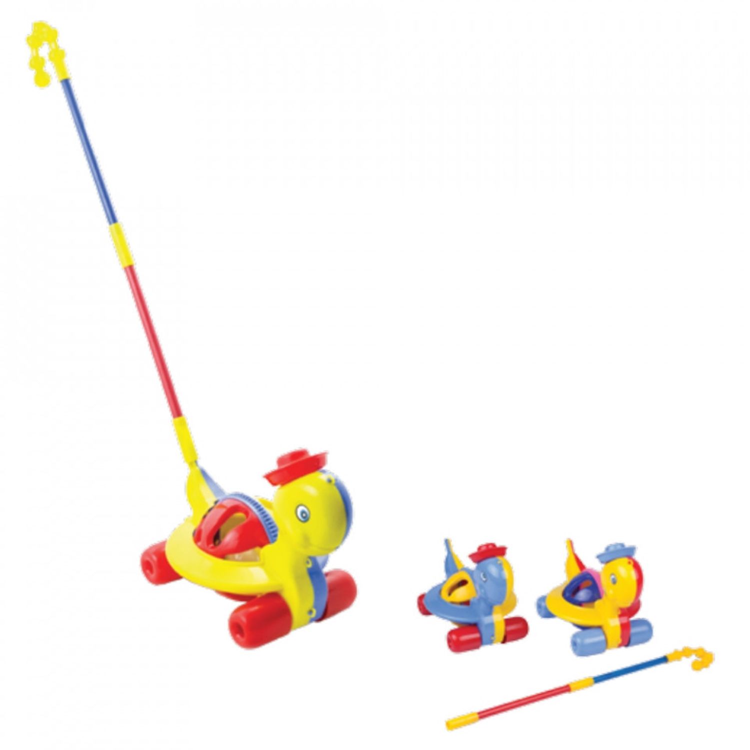Jucarie de impins, Broasca testoasa, 75 cm - BY TOYS fotografia produsului