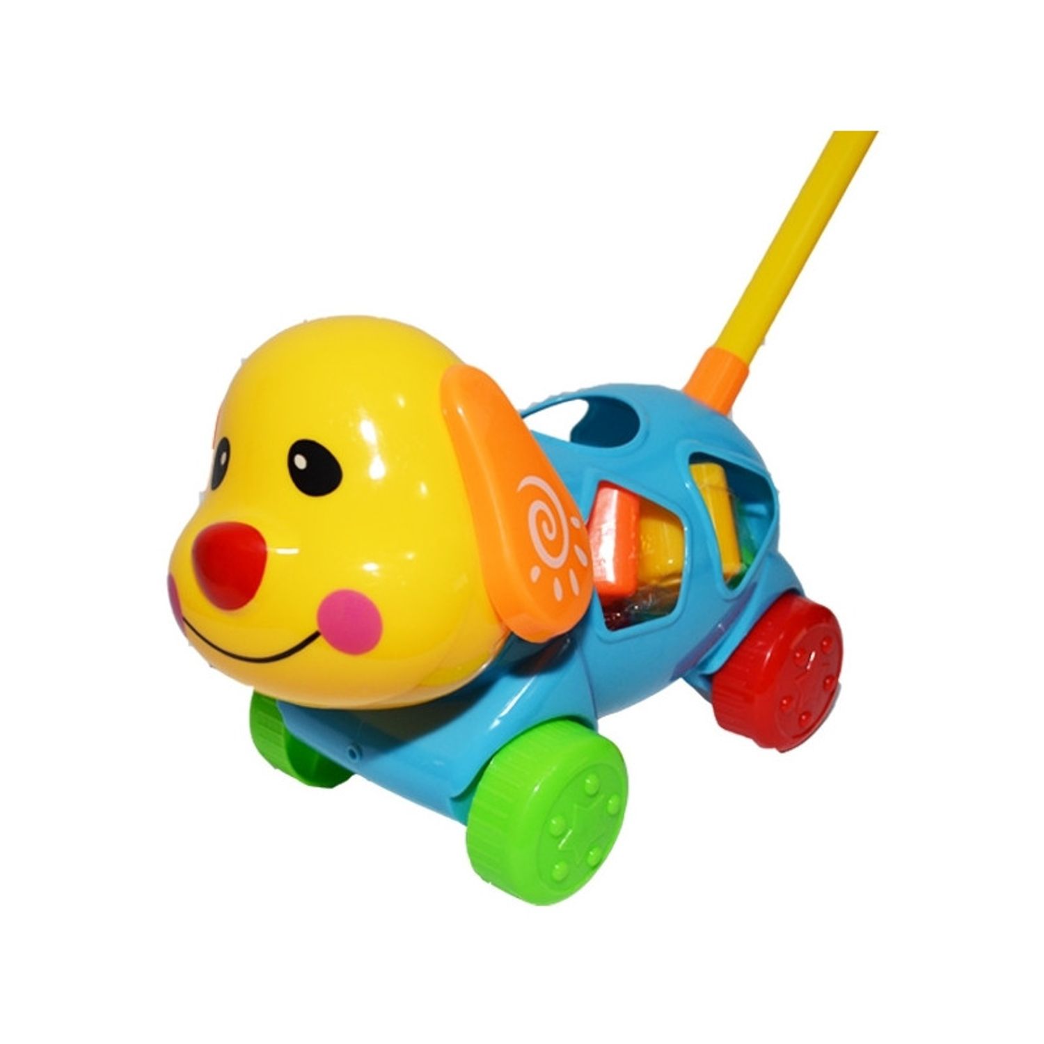 Jucarie de impins cu forme, Catelus fotografia produsului
