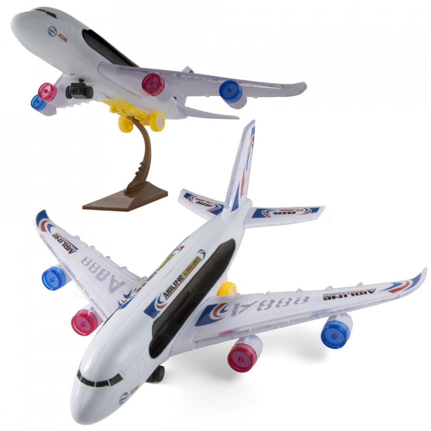 Avion cu baterii, 38x43x15,5 cm fotografia produsului
