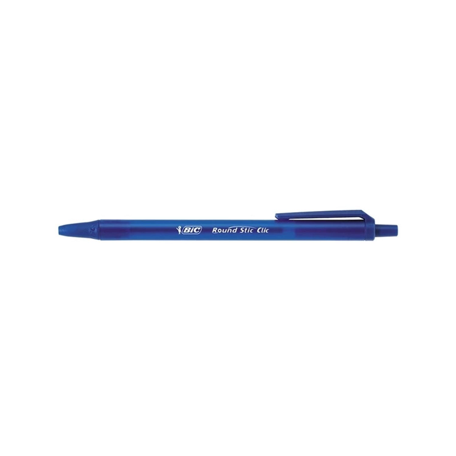 Pix Round Stic Clic albastru 20/cutie - BIC fotografia produsului