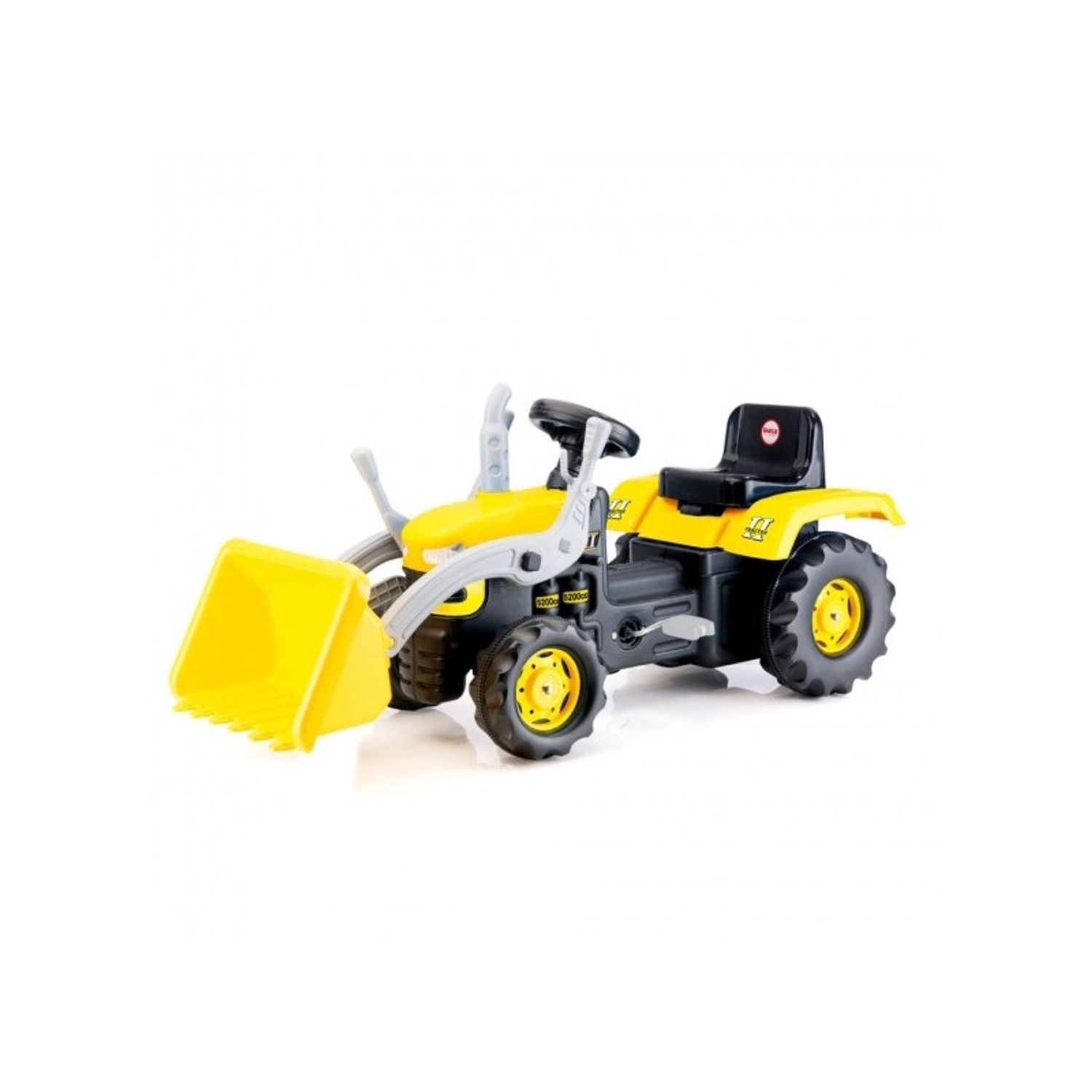 Tractor excavator cu pedale, 53x113x45cm - Dolu fotografia produsului