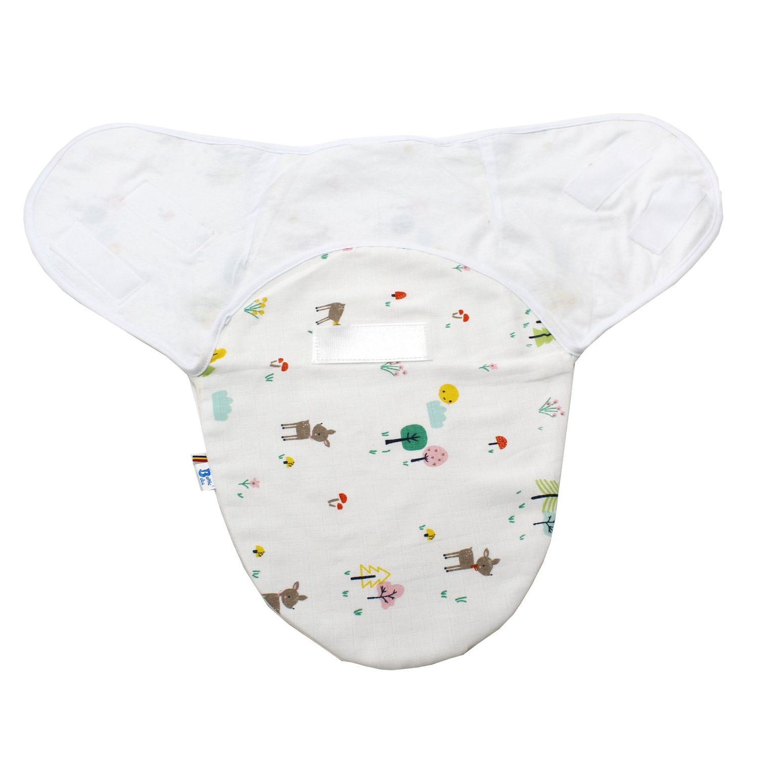 Sistem Infasare Balticbebe Bumbac, Alb, Caprioara - 3-6 luni, 60 fotografia produsului View 3 L