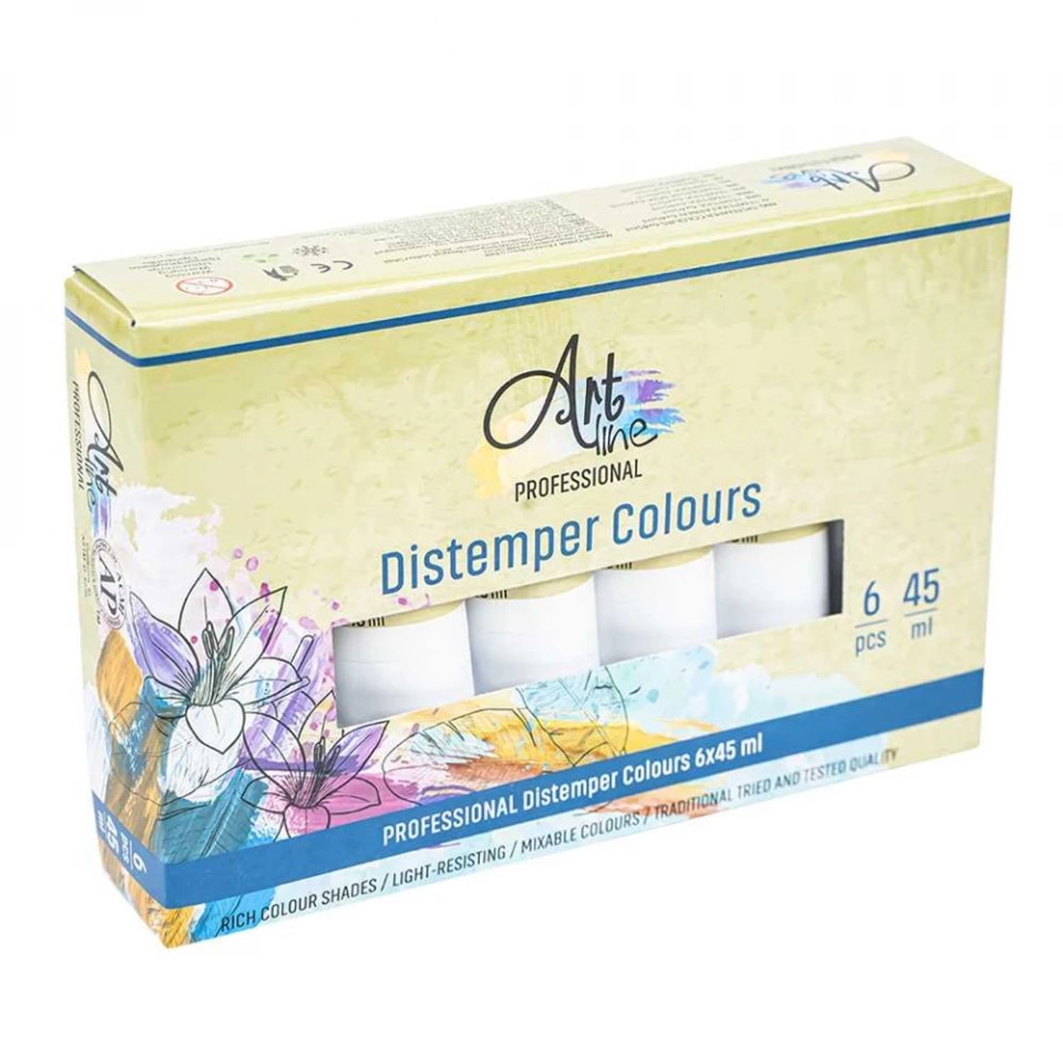 Tempera Art, MARO, 45ml, 6 buc/set - ARTLINE fotografia produsului