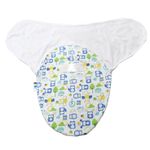 Sistem Infasare Balticbebe Bumbac, Alb/albastru, Meme - 0-3 luni fotografia produsului View 3 S