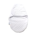 Sistem Infasare Balticbebe Minky, Alb, Uni - 0-3 fotografia produsului