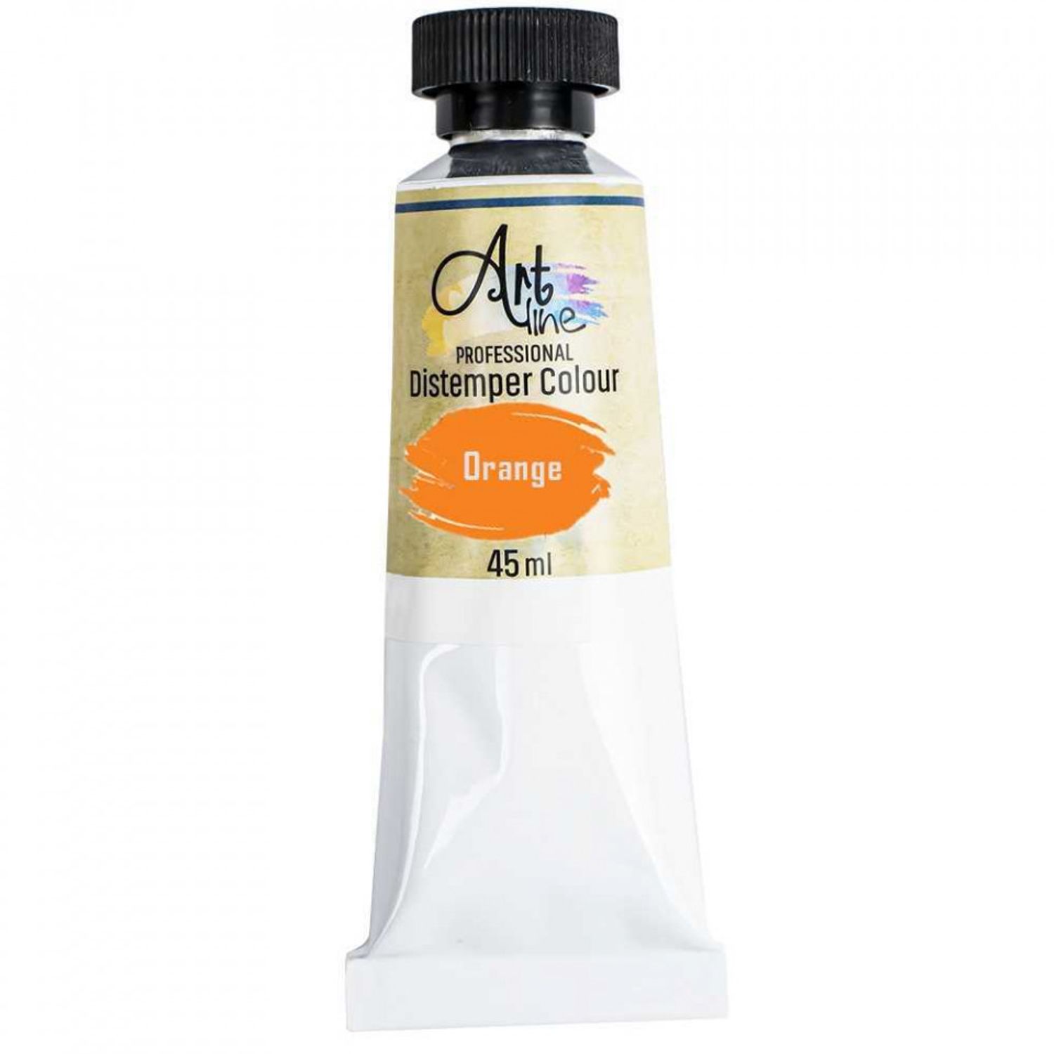 Tempera Art, PORTOCALIU, 45ml, 6 buc/set - ARTLINE fotografia produsului