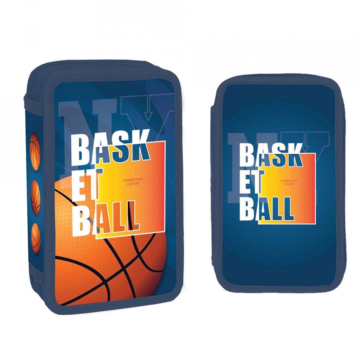 Penar echipat, 2 fermoare, 29 piese, BASKETBALL - S-COOL fotografia produsului