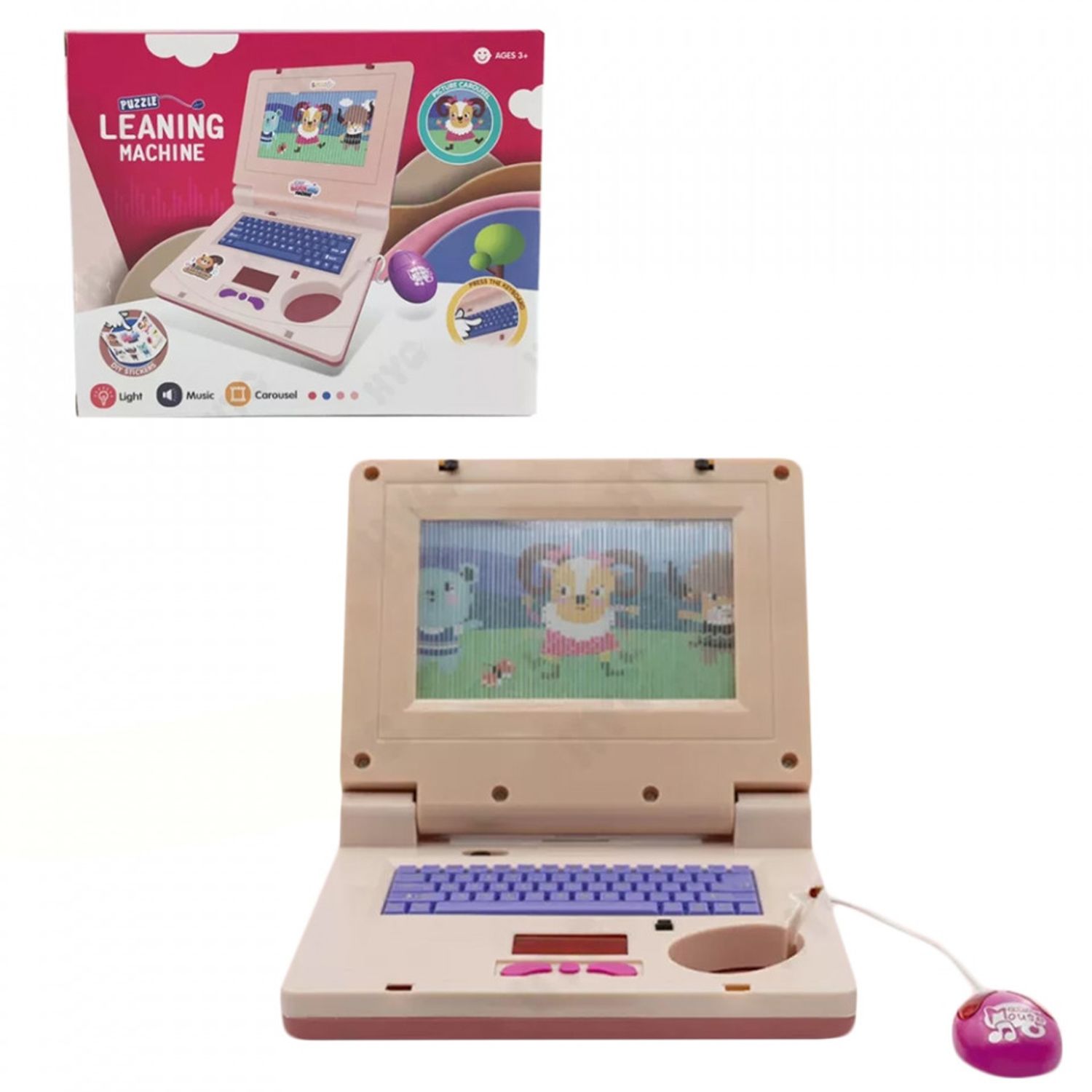 Laptop educativ cu baterii fotografia produsului